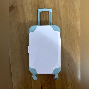 Peripera mini travel suitcase in pink
